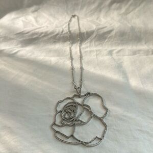 Cz Sterling Silver Rose